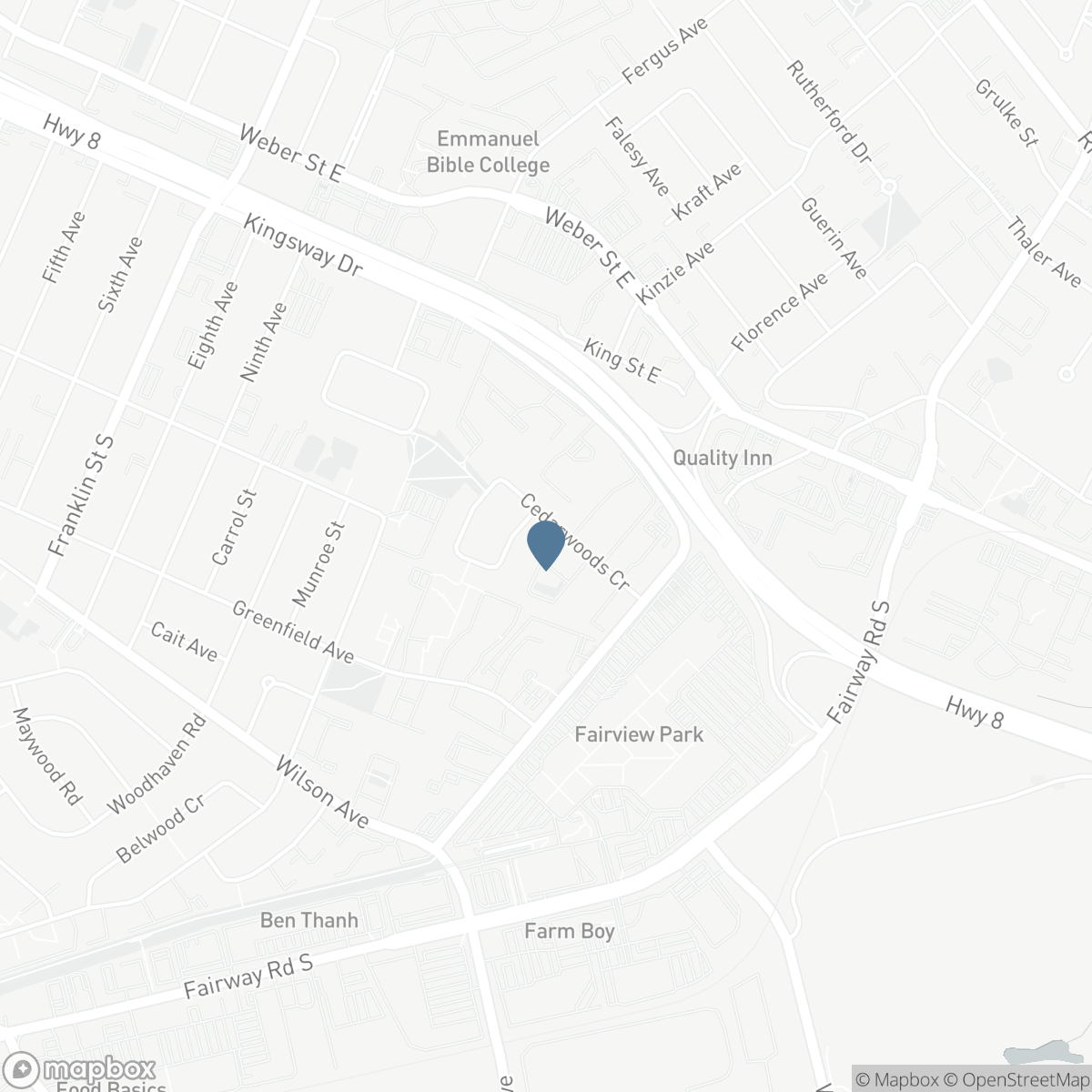 49 CEDARWOODS Crescent Unit# 53, Kitchener, Ontario N2C 2L1